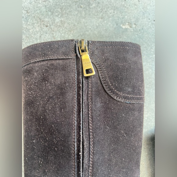 Authenticated - Prada Riding Boots - Picture 5 of 8